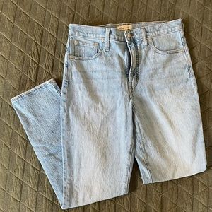 Madewell perfect vintage jean in Fiore Wash size 30T